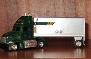 Remote-controlled ABF truck gifted by Doug